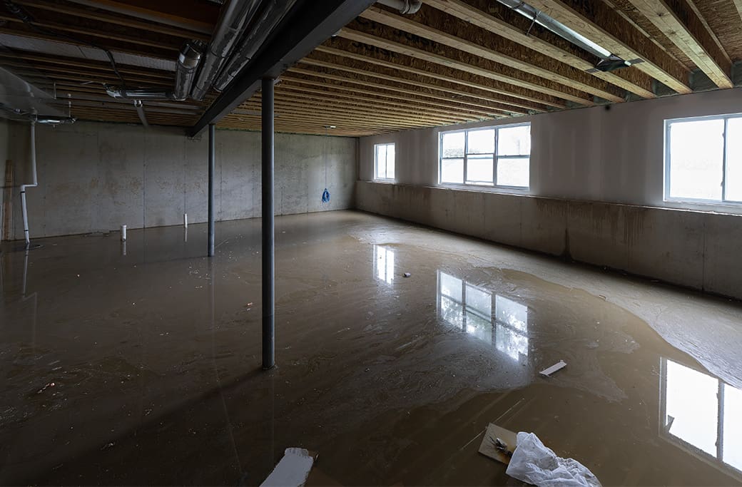 Basement Flood Repair Near Greensboro